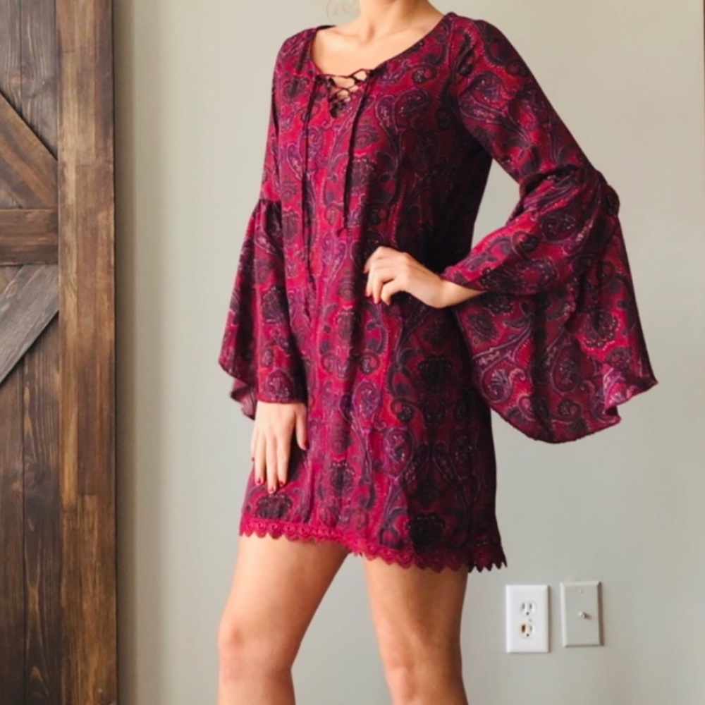 Paisley printed Dress!